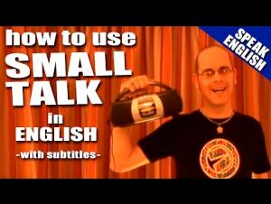 Embedded thumbnail for Use small talk in English conversation 