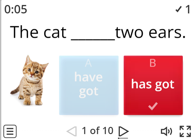 Image of 
<span>A1.1: Has got, have got</span>
