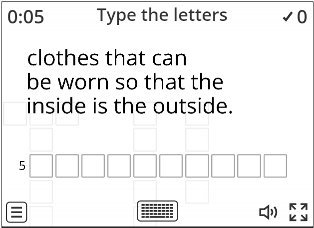 Image of 
<span>C1/C2: Clothes (crossword)</span>
