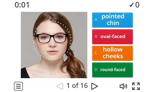 Image of 
<span>C1/C2: Describing Faces (quiz)</span>
