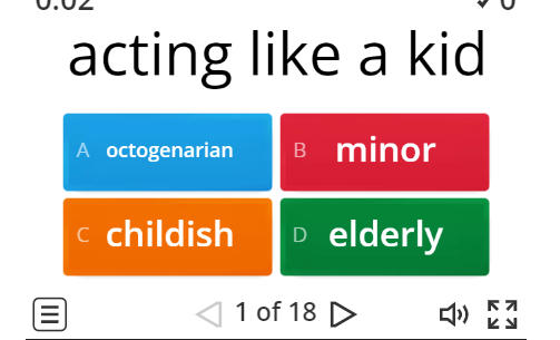 Image of 
<span>C1/C2: Describing Ages (quiz)</span>
