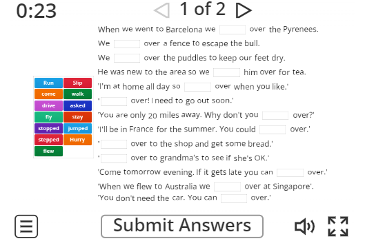 Image of 
<span>B2/C1: Phrasal verbs with OVER (missing word)</span>
