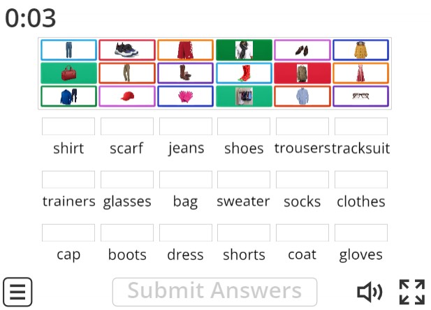 Image of 
<span>A1.1: Clothes</span>
