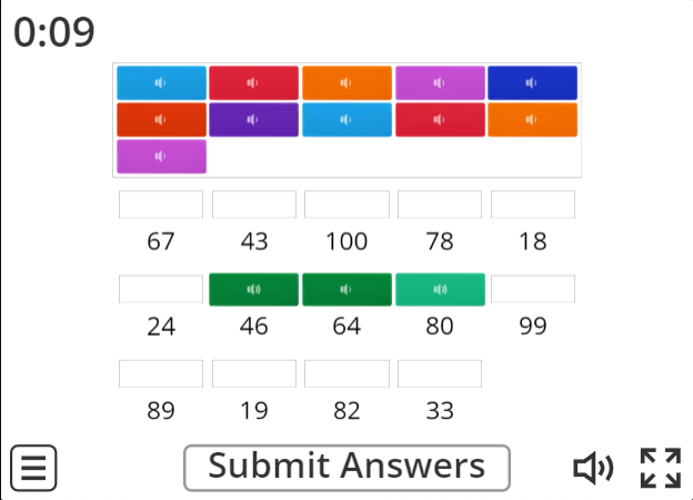 Image of 
<span>A1.2: LIsten to numbers (match up)</span>
