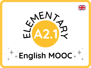 CEFR Elementary A2.1 English MOOC