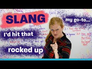 Embedded thumbnail for Learn this English slang: go-to, hit it, rock up