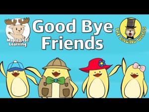 Embedded thumbnail for Goodbye Friends Song for Kids