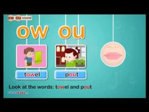 Embedded thumbnail for Phonics | Digraph /ow, ou/ Sound