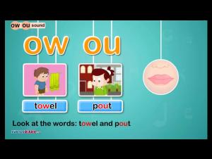 Embedded thumbnail for Phonics | Digraph /ow, ou/ Sound