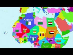 Embedded thumbnail for The Countries of the World Song - Africa