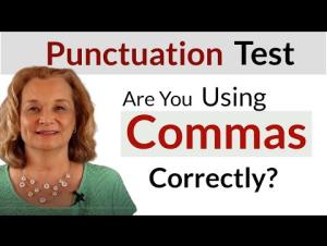 Embedded thumbnail for Using Commas Correctly in English?