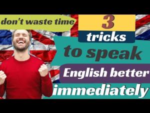 Embedded thumbnail for 3 tricks to improve your English speaking skills