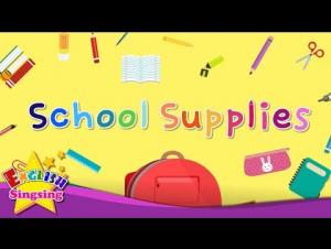 Embedded thumbnail for School Supplies