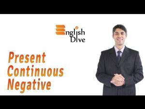 Embedded thumbnail for Present Continuous Negative