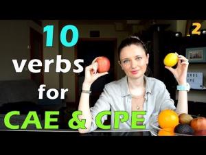 Embedded thumbnail for 10 magic C2 verbs for CAE &amp; CPE exams!