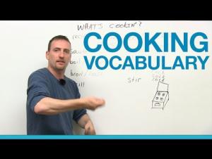 Embedded thumbnail for Cooking Vocabulary in English - chop, grill, saute, boil, slice...