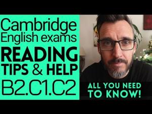 Embedded thumbnail for HOW TO PASS READING - CAMBRIDGE ENGLISH EXAM TIPS
