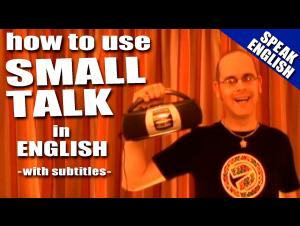 Embedded thumbnail for Use small talk in English conversation