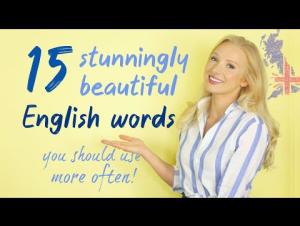 Embedded thumbnail for 15 Stunningly Beautiful English Words
