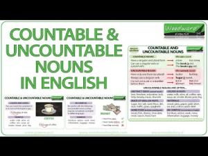 Embedded thumbnail for Countable and Uncountable Nouns
