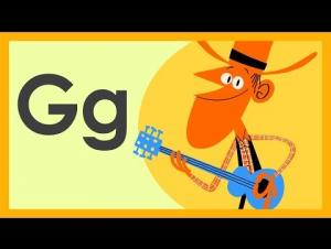 Embedded thumbnail for The Letter G Song