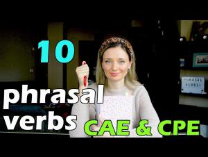 Embedded thumbnail for 10 advanced phrasal verbs for CAE & CPE exams!