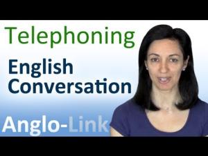 Embedded thumbnail for Telephoning - Lección de conversación en inglés