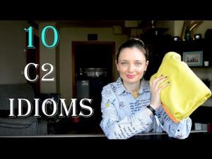 Embedded thumbnail for Let&#039;s learn 10 C2 idioms!