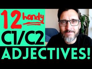 Embedded thumbnail for 12 ADVANCED ADJECTIVES