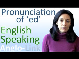 Embedded thumbnail for Pronunciation of 'ed' - English Speaking Lesson