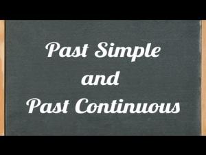 Embedded thumbnail for Past simple and past continuous