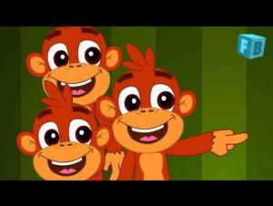 Embedded thumbnail for Five Little Monkeys 2