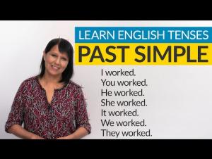 Embedded thumbnail for English Tenses - Past Simple