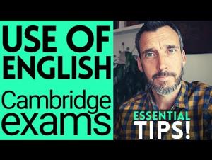 Embedded thumbnail for FCE, CAE and CPE Use of English Tips