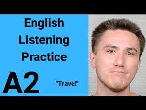 Embedded thumbnail for English Listening Practice - Travel