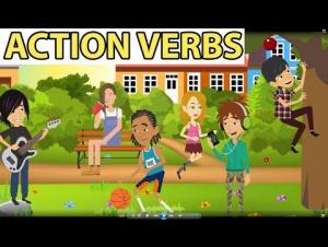 Embedded thumbnail for Action Verbs Vocabulary