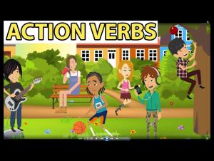 Embedded thumbnail for Action Verbs Vocabulary