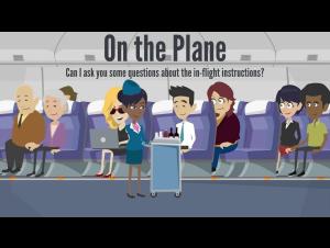 Embedded thumbnail for At the Airport & On the Plane