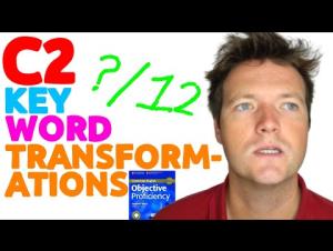 Embedded thumbnail for C2 Key Word Transformations