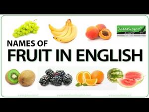 Embedded thumbnail for Fruit in English