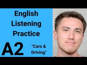 Embedded thumbnail for Listening Practice - Cars and Driving