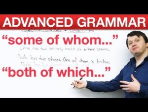 Embedded thumbnail for Advanced English Grammar - Adjective Clauses + Quantifiers