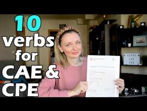 Embedded thumbnail for 10 magic verbs for CAE &amp; CPE exams!