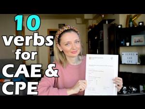 Embedded thumbnail for 10 magic verbs for CAE &amp; CPE exams!