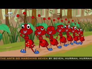 Embedded thumbnail for The Ants Go Marching One by One Song