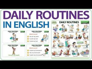 Embedded thumbnail for Daily Routines in English